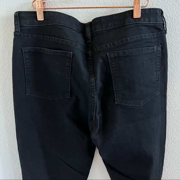 GAP Always Skinny Black Washed Denim Jeans 12 / 31 R - Picture 6 of 8